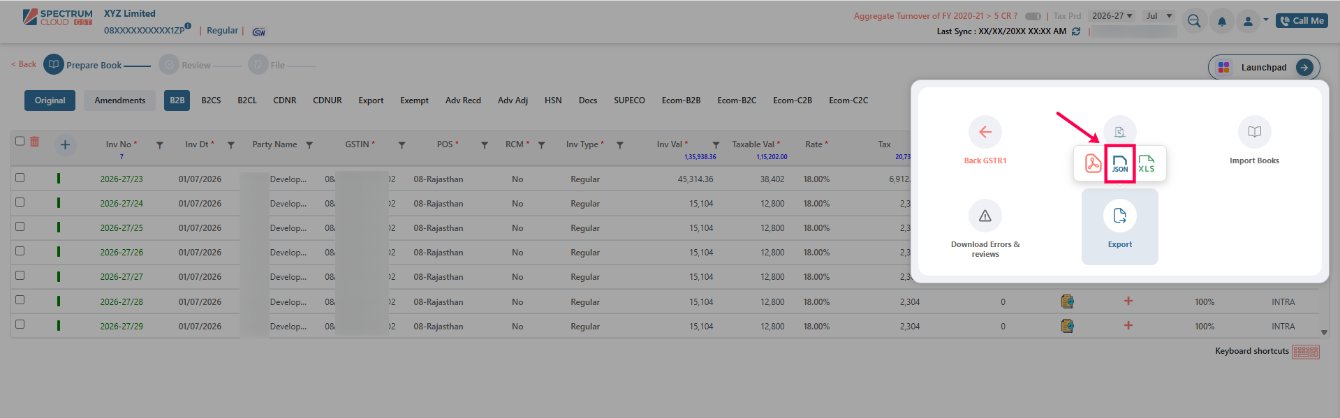 Download Books Data in JSON Format
